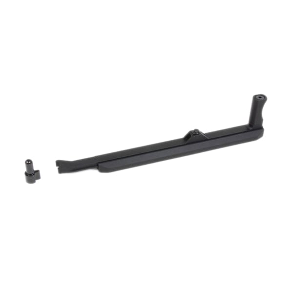 A3 Industries Curved Finger Knob Non-Reciprocating Charging Handle Fits Brownells BRN-180, Black