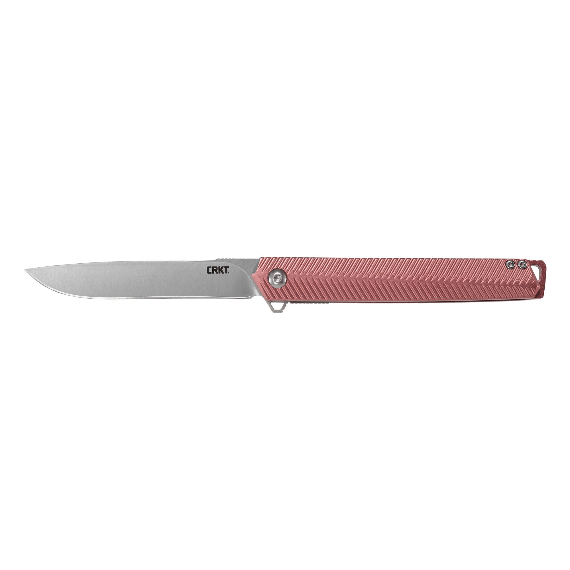 CRKT Stylus 3.18" Drop Point Assisted Folding Knife, Silver - K820BXP