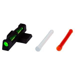 North-Pass HIVIZ LiteWave Fiber Optic Night Sights Front Sight for S&W M&P 9/40/45 Green/Red/White