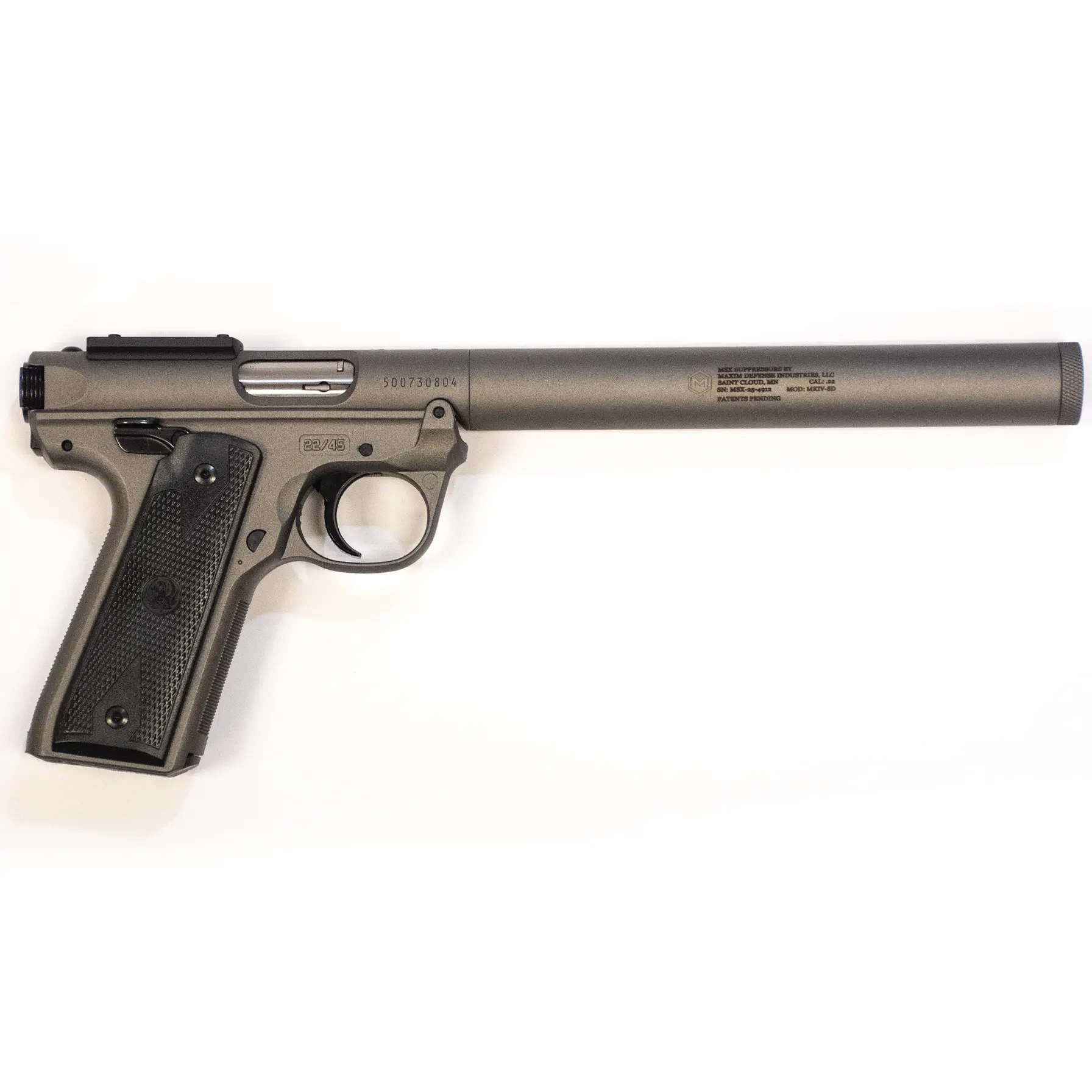 Maxim Defense Ruger Mark IV Suppressor — 22LR, 5.9"