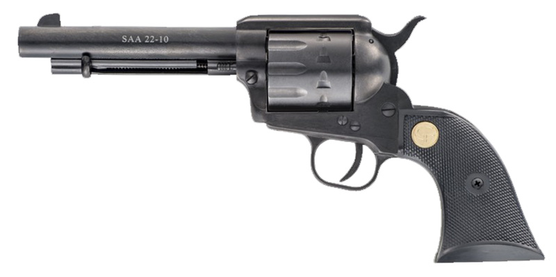Chiappa 1873 SAA 22LR/22WMR Revolver 5.5" Blued 10Rd