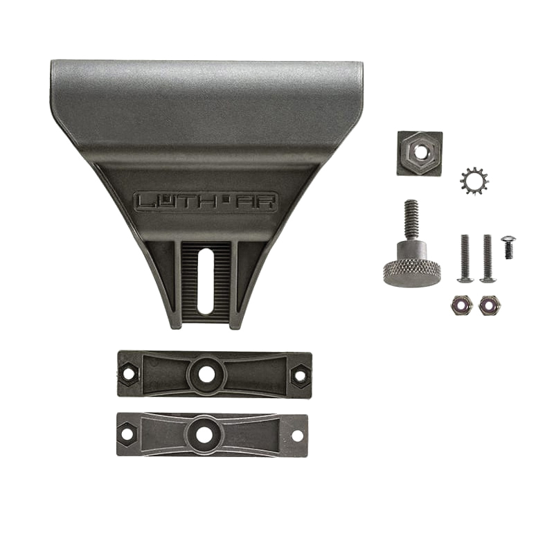 Luth-AR Cheek Rest Assembly Fits Luth-AR MBA-2/Luth-AR MBA-4, Black