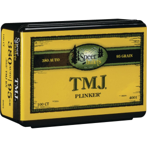 Speer TMJ Handgun Bullets 9mm/.380 ACP .355" 95 gr TMJ-RN 100/ct