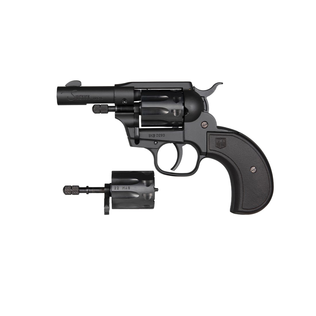 Diamondback DB Birdshead Sidekick Revolver 22 LR/Mag 3 in. Black 9 rd. - No Credit Card Fees - Low, flat rate shipping