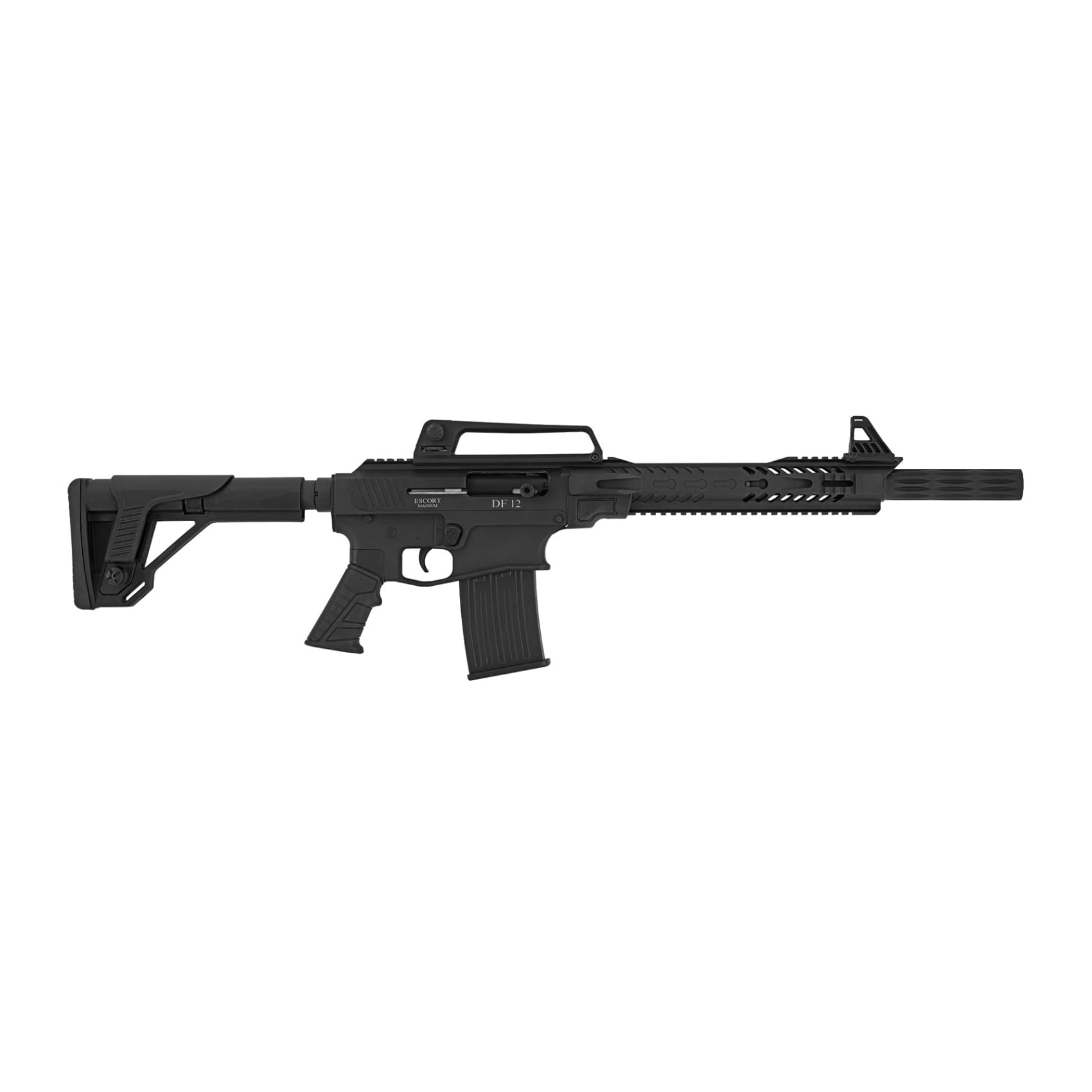 Escort DF12 12 Gauge 18" Semi-Auto Shotgun, Black - HEDF12180501