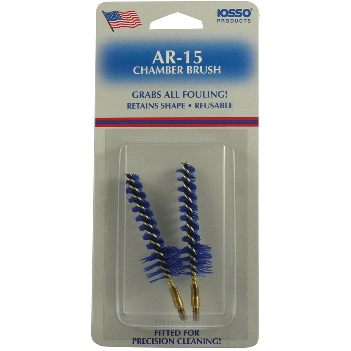 IOSSO Products Chamber Brush, Blue Pack of 2