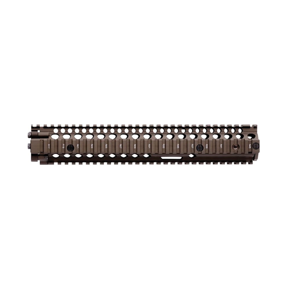 Daniel Defense M4A1 RIS II 12.25" 6061 T6 Aluminum Forend Rail Interface System, Flat Dark Earth - 408001