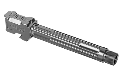 LanTac 9INE Barrel Fluted Threaded 1/2-28 for Glock 17 - 01GBG17THSS