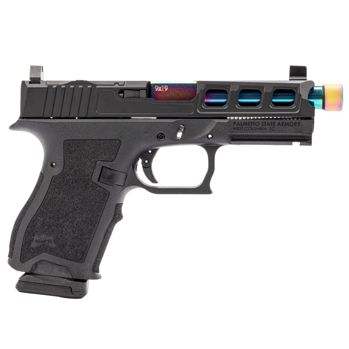 PSA Dagger Compact SW3 RMR Pistol With Chameleon Threaded Barrel, Black