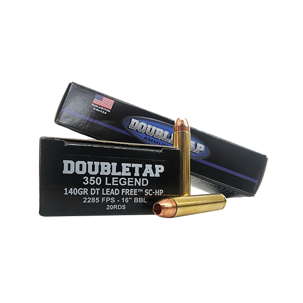 DoubleTap Ammunition .350 Legend 140 gr SCHP 20rds
