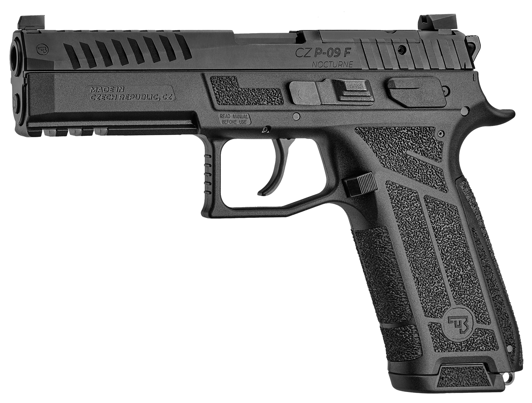 CZ P-09 F Nocturne 9mm Full-Size Pistol 10RD