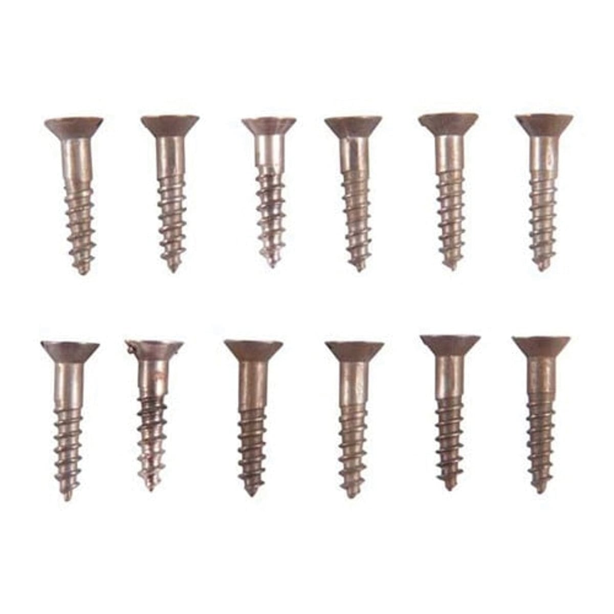 Brownells #3 x 0.50" Flat Head Wood Screw, Pack of 12