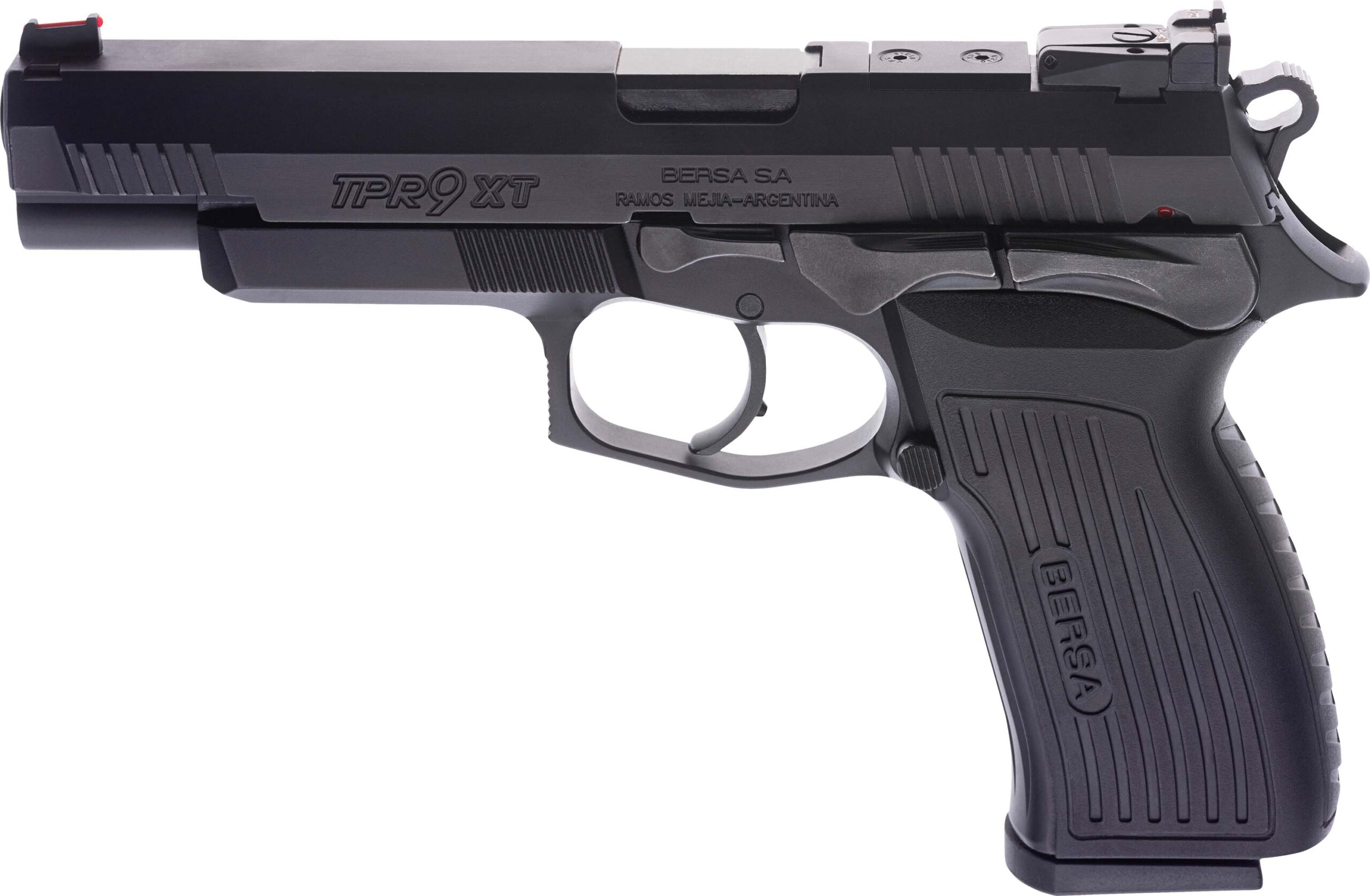 Bersa TPR9XT 9mm Pistol - 17+1 Capacity, Black Finish