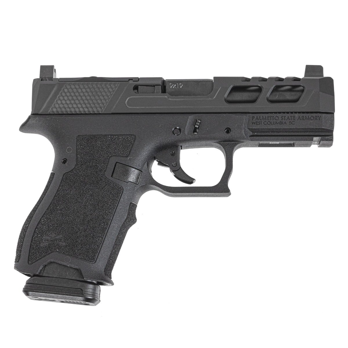 PSA Dagger Compact 9mm Pistol With SW6 RMR Slide & Non-Threaded Barrel, Black