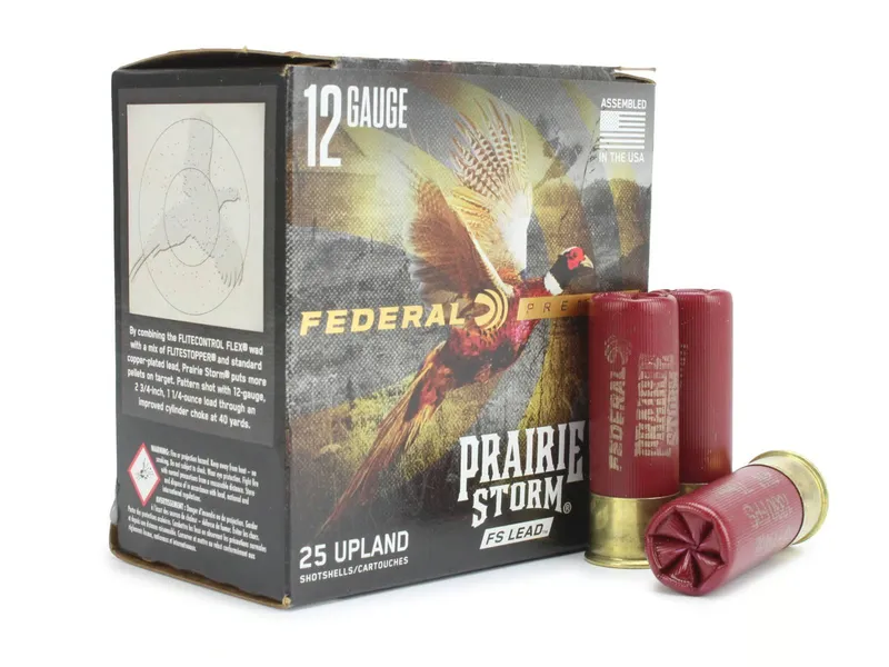Federal Premium Prairie Storm FS Lead 12 Gauge 2.75 1-1/4 oz 6 Shot (Box)