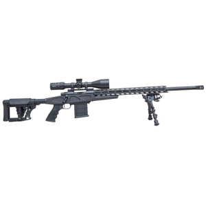HOWA M1500 308 Win 24" BLK W/ 2 GRIPS 3 MAGS BIPOD