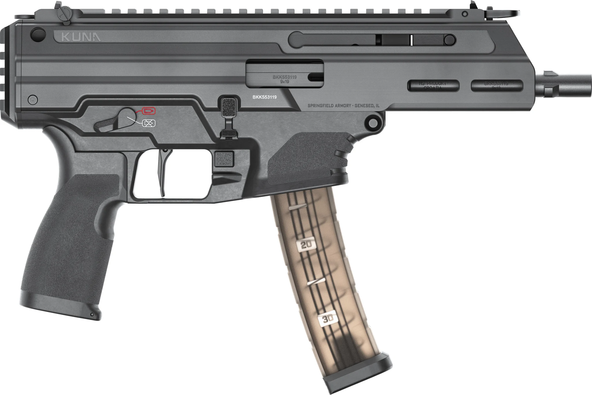 Springfield Kuna 9mm Tri Lug