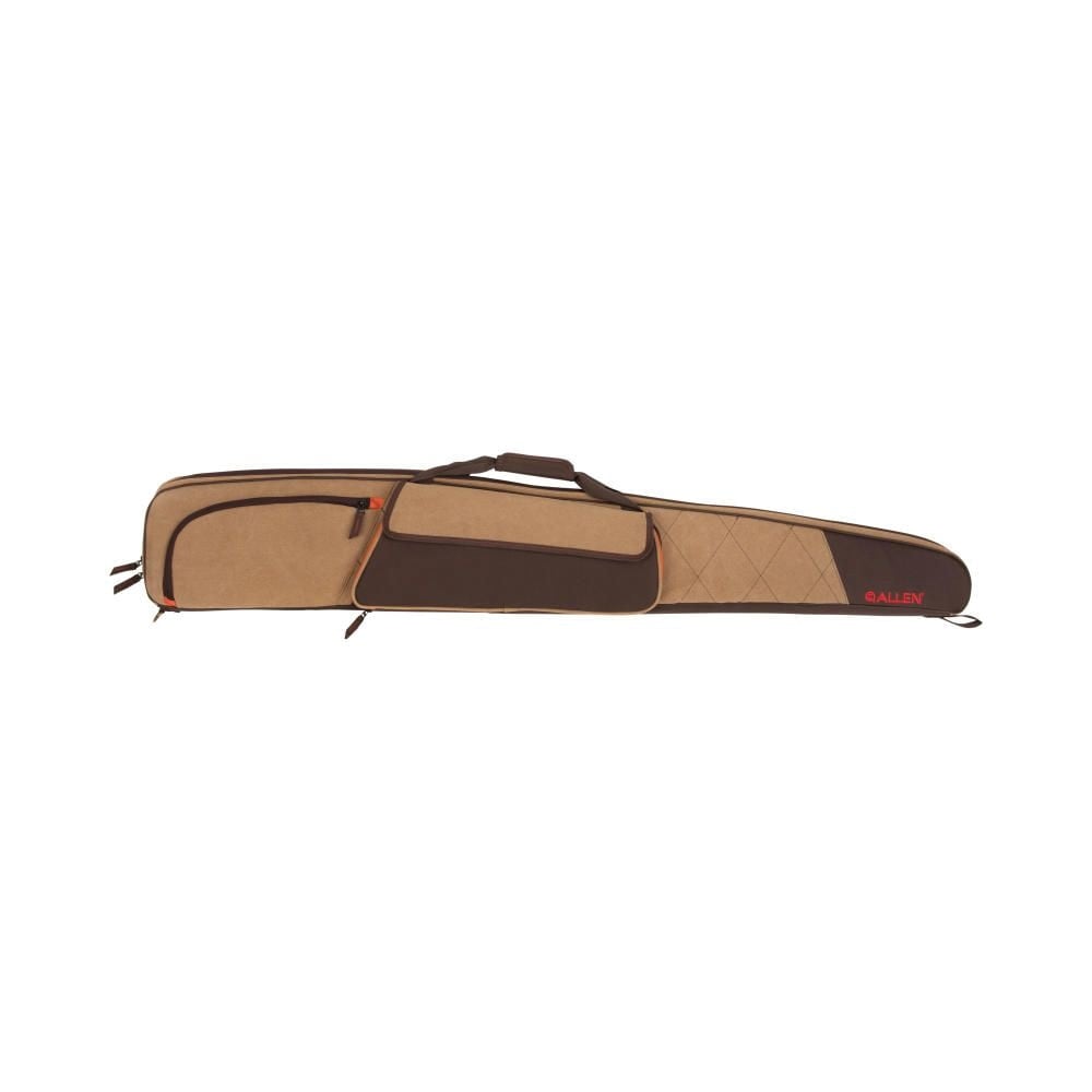 Allen Humbolt Cotton Canvas Shotgun Case - 52" Brown/Tan, Classic Firearm Storage - 82152