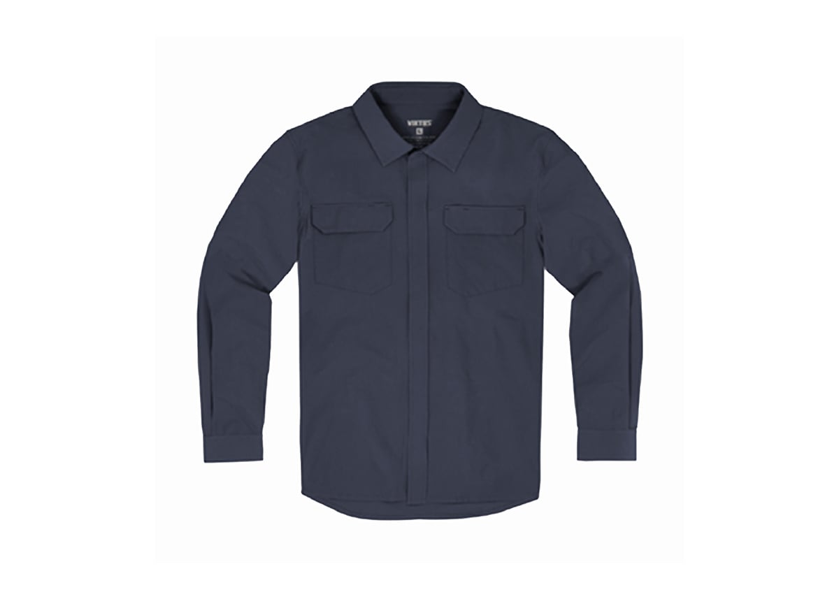 Viktos Patrolux Long Sleeve Shirt, Dark Navy - Medium