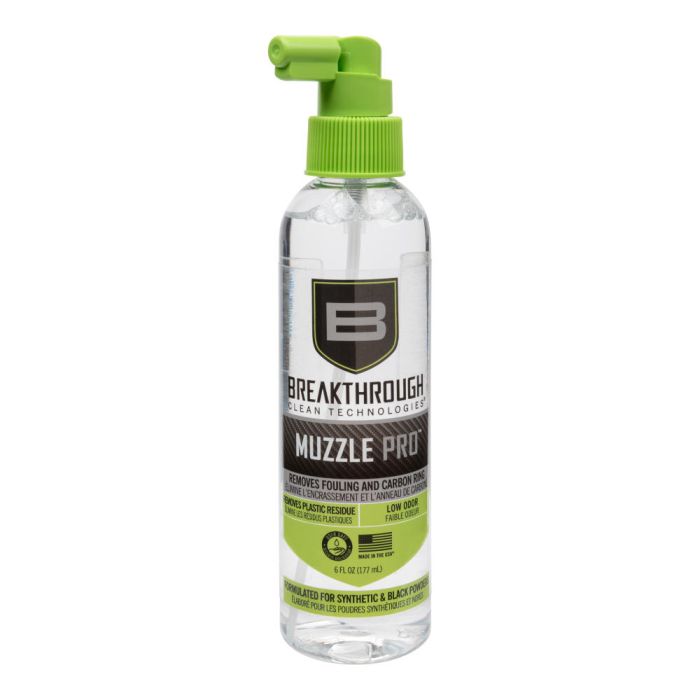 Breakthrough Clean Muzzle Pro 1.75" x 1.75" x 7.13" Carbon Remover, 6 oz Pump Spray Bottle - BT-MZPRO-6OZ