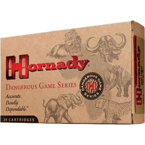 Hornady 82674 Dangerous Game 416 Remington Magnum Dangerous Game Solid 400 GR - 20rd Box
