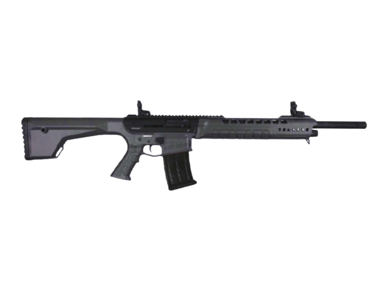 GForce Arms Typhoon 12 Gauge 20" Semi-Auto Shotgun, Tungsten Grey