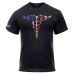 Rothco Medical Symbol Caduceus T-Shirt - Black, Large