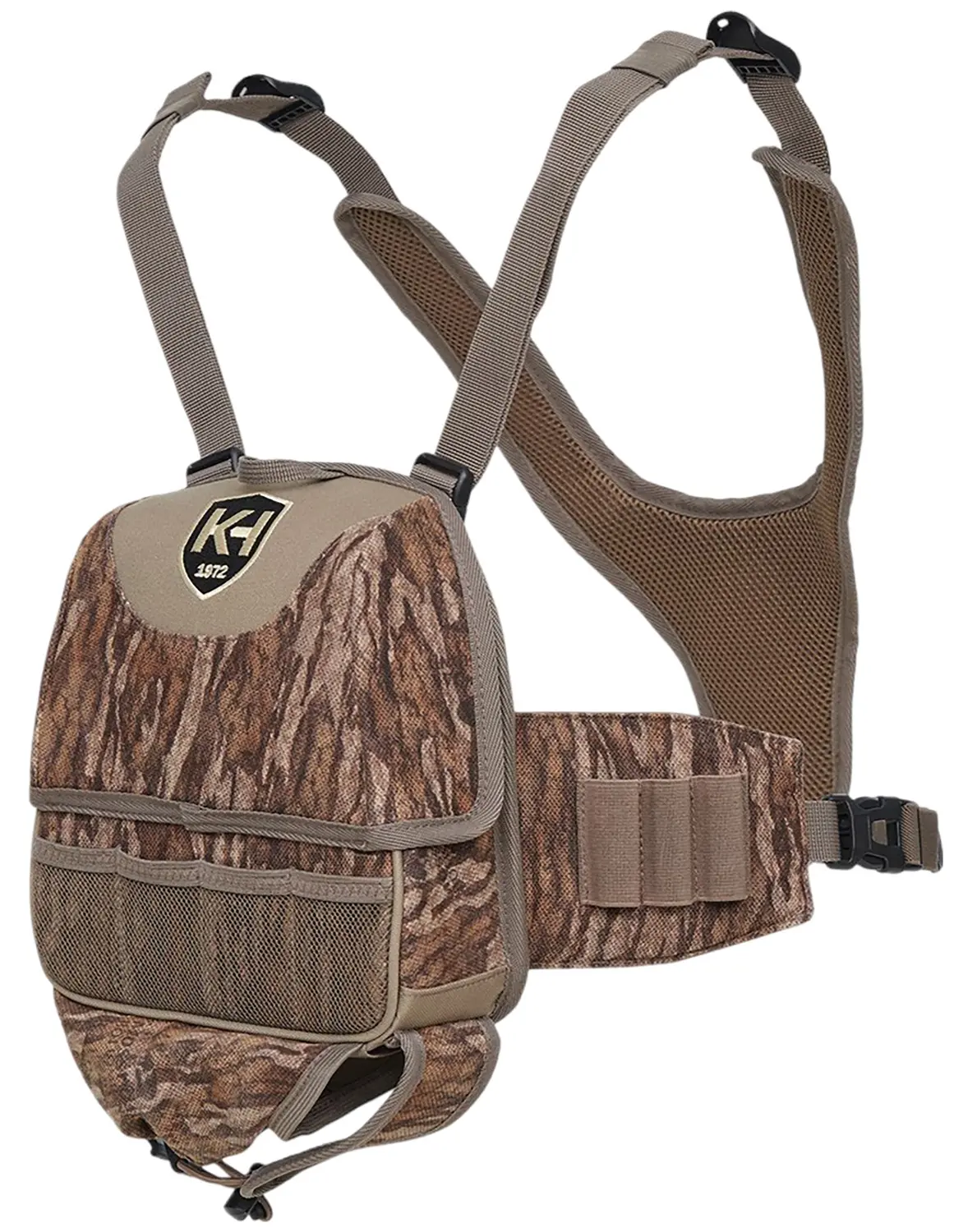 Knight Hale KHT0103 Run N Gun Turkey Vest Chest Mossy Oak Bottomland