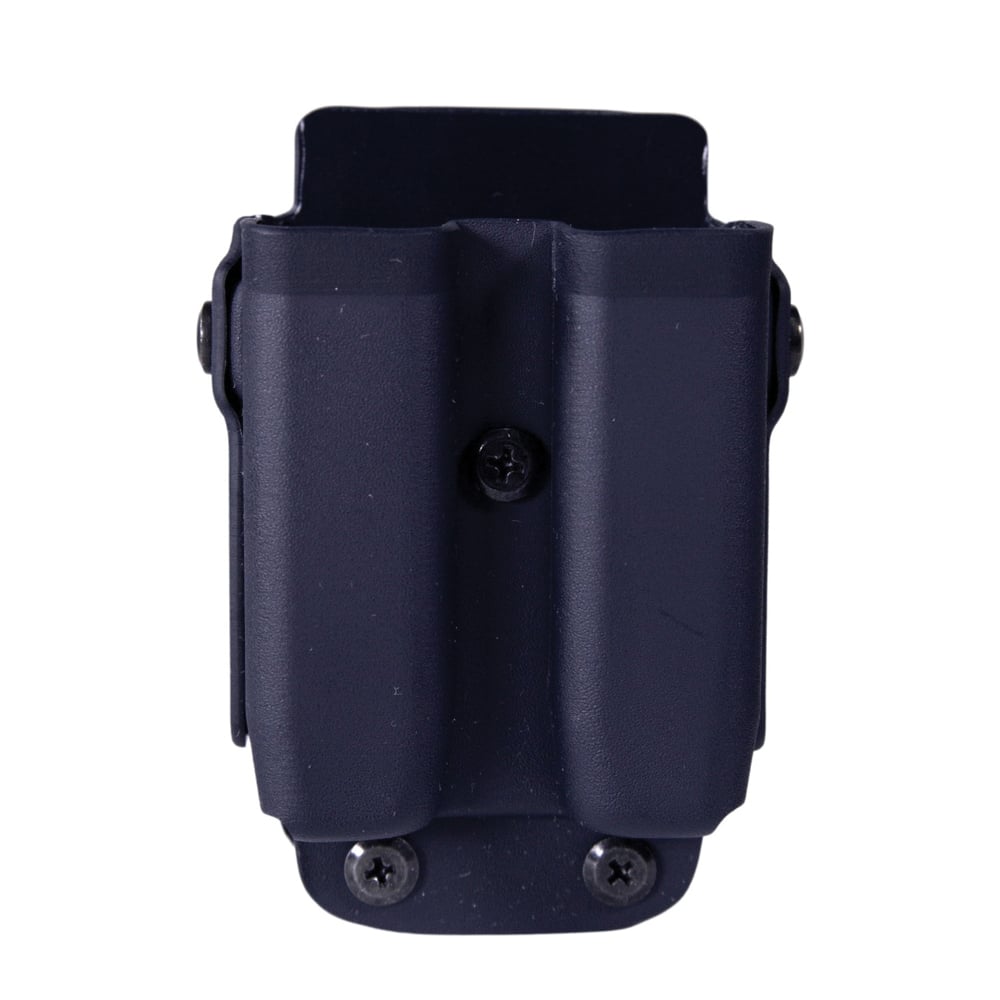 High Speed Gear Inc. Universal Clip Mount Size 1 Double Magazine Pouch, Black