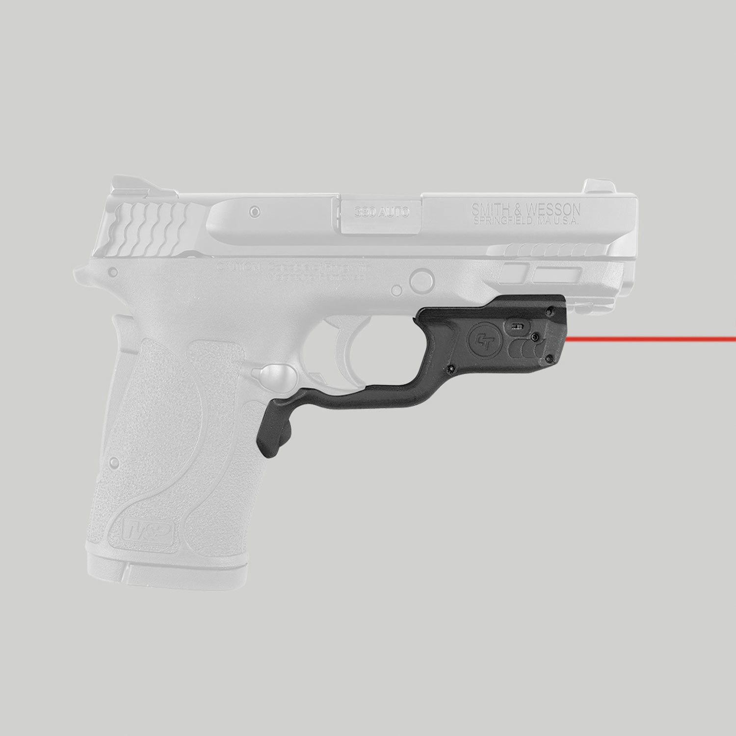 Crimson Trace Laserguard Laser Sight for S&W M&P 22 Compact Pistols - LG459