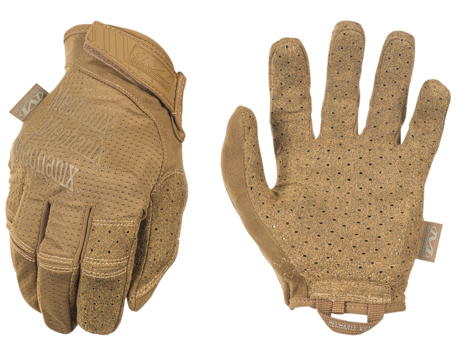 Mechanix Wear Specialty Vent Touchscreen Synthetic Leather, Coyote, Medium - MSV-72-009