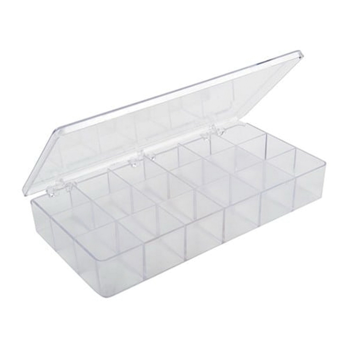Brownells 8.25" x 4.25" x 1.25" Storage Bin, Clear Pack of 1