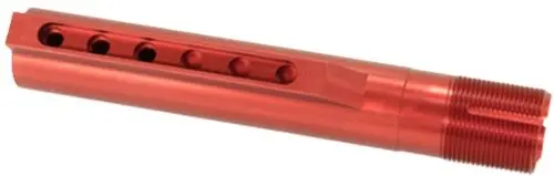 TIMBER CREEK AR15 BUFFER TUBE - RED ANODIZED
