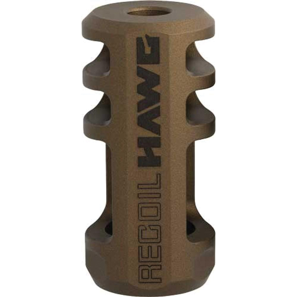 Browning Recoil Hawg Muzzle Brake M13x1.25 - M13x0.75 Fits X-Bolt, Smoked Bronze