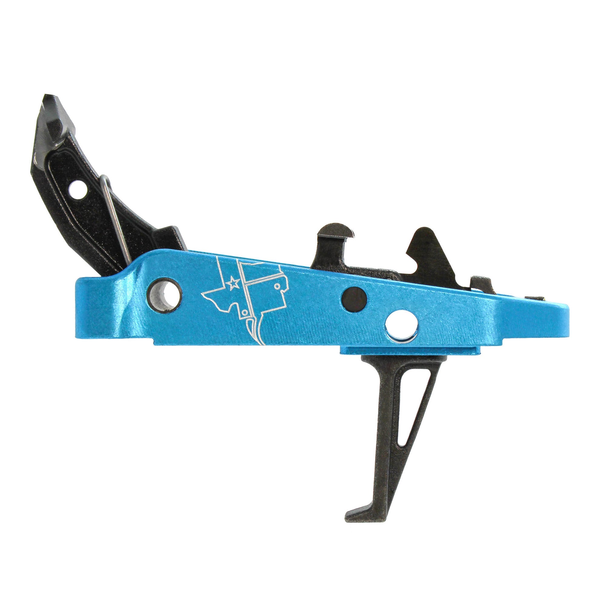 CMC Triggers AK47 Trigger 2.0, Flat Trigger, Black, Fits AK-47, 3-3.5 Pounds