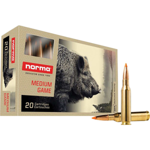 Norma Ammunition 20170362 Dedicated Hunting Tipstrike 7mm-08 Rem 160 GRPolymer Tip 20 Per Box