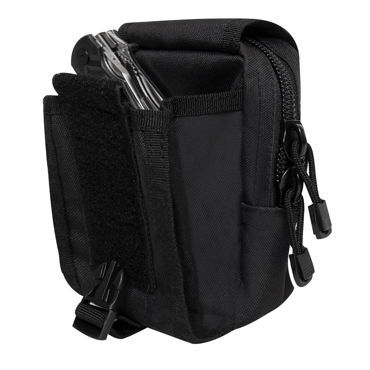 Rothco Molle Compatible Edc Everyday Carry Accessory Pouch - Black