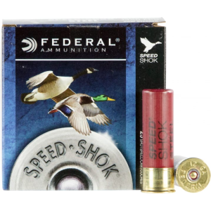 Federal WF1424 Speed-Shok 12GA 3\" 1 1/4oz #4 Shot - 25sh Box