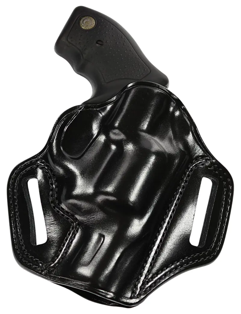 Galco CM834B Combat Master OWB Black Leather Belt Slide Fits Glock 48 Fits S M Shield EZ Fits Glock 48 MOS Right Hand