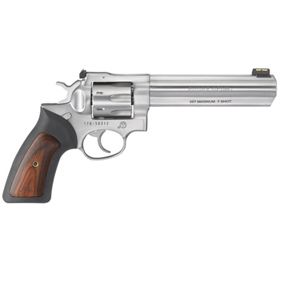 Ruger GP100 .357 Magnum 6" Satin Stainless Revolver