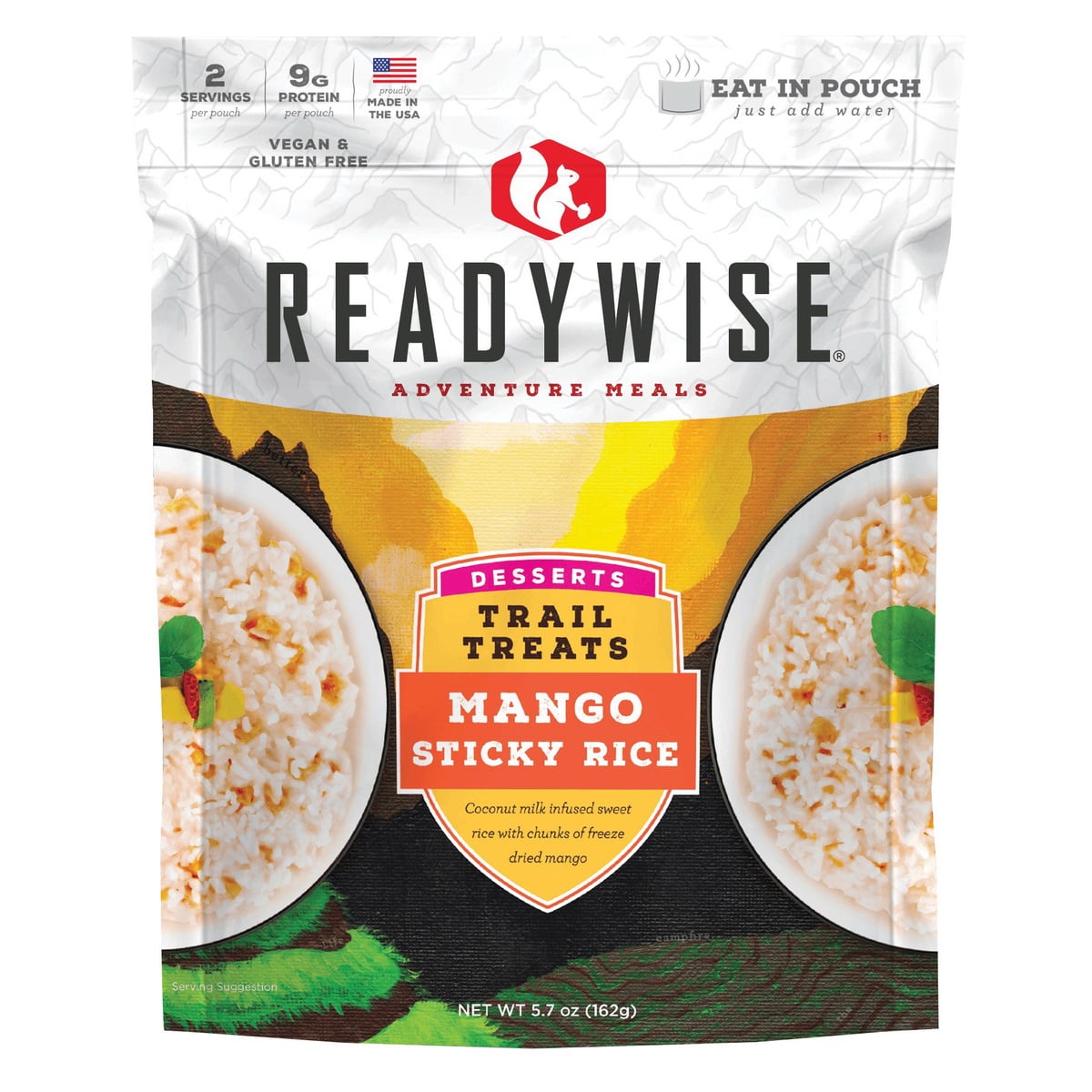 ReadyWise Trail Treats Mango Sticky Rice, 5.7 oz