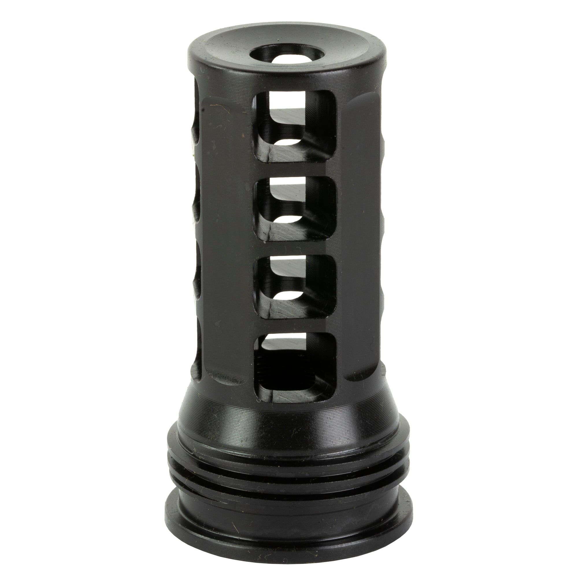 HUXWRX Safety Company Muzzle Brake-QD, 7.62mm, 5/8X24, Black, Fits HuxWrx/OSS Suppressors