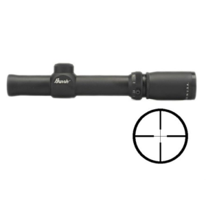 Burris BLEMISHED Burris 1X-4X Compact Rifle Scope Plex Reticle Matte