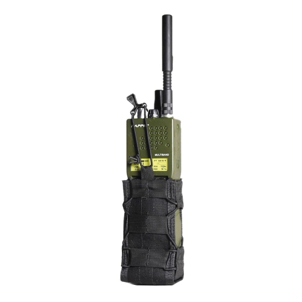 High Speed Gear Inc. Taco 3" x 2" x 6" Multi-Access Communications Device Pouch, Black