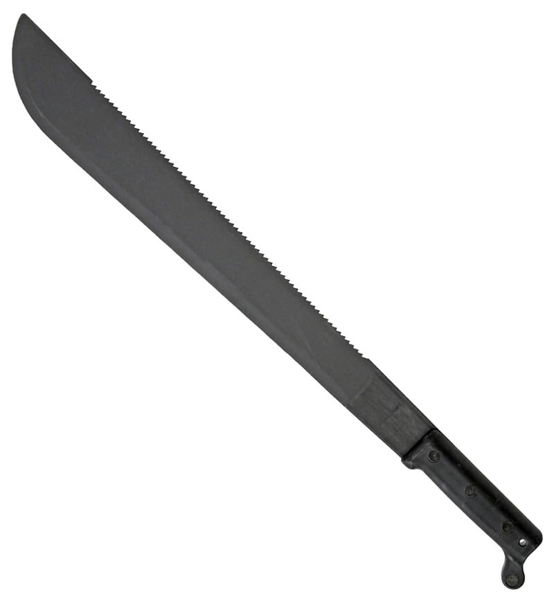 Ontario Knife Company Sawback Machete, Black