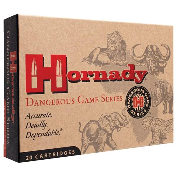 Hornady Dangerous Game Series Rifle Ammunition .375 H 300 gr DGS 2530 fps - 20/box