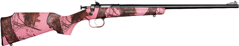 Davey Crickett G2 Youth Rifle .22 LR - Pink Blaze Camo