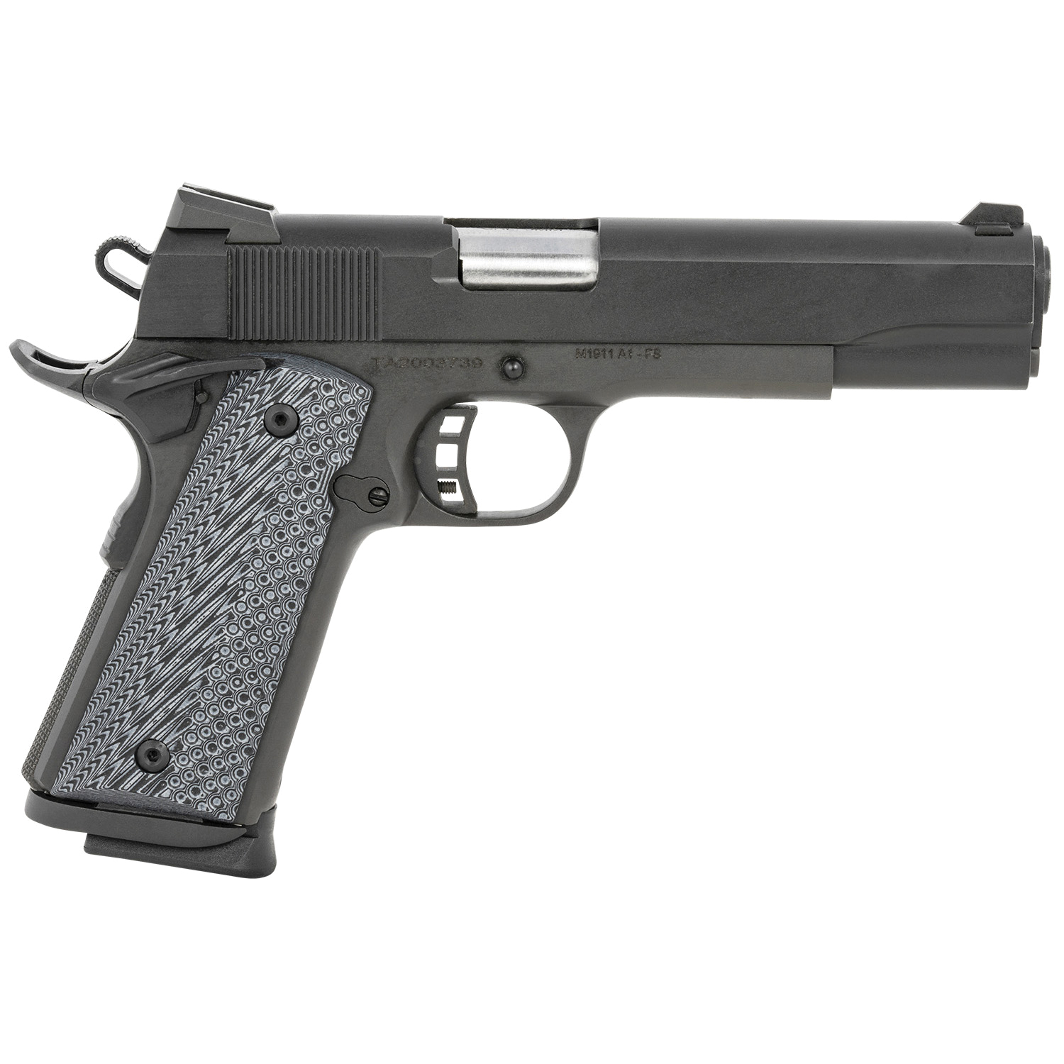 Taylors & Company 1911 Tactical 9mm 5" 10rds, Black Parkerized - 230058
