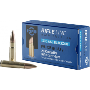 Prvi Partizan PPU PP300BF Standard Rifle 300 AAC Blackout/Whisper (7.62x35mm) 125 GR FMJ - 20rd Box
