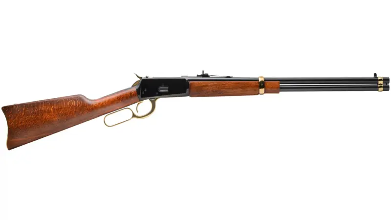 Rossi R92 Gold Rifle - Black | .44 Mag | 20" Barrel | 10rd | Brazilian Hardwood Stock Forend